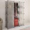 Dulap modular cu 9 compartimente, 37 x 115 x 150 cm, alb GartenMobel Dekor
