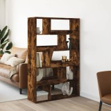 Gossi biblioteca, stejar fumuriu, 100x33x156,5 cm, lemn prelucrat