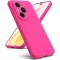 Husa Soft Touch, slim, ALC Mobile, anti soc, compatibila cu Honor 400 Pro, Roz Aprins Tpu
