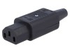 Conector alimentare AC drept C13