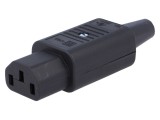 Conector alimentare AC drept C13