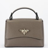 Cumpara ieftin Geanta taupe mica din piele naturala 1523 120