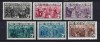 Romania 1933 - Marea Frescă a Ateneului Rom&acirc;n - 6 vignete dantelate - MNH ***, Nestampilat