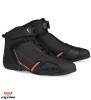 Ghete pentru scuter - motocicleta Roadster barbati All Season Ixon model Gambler MS culoare: negru/portocaliu Negru/portocaliu 46