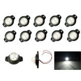 LED Indicator luminos lateral remorca Camion alb 12 / 24v