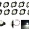 LED Indicator luminos lateral remorca Camion alb 12 / 24v