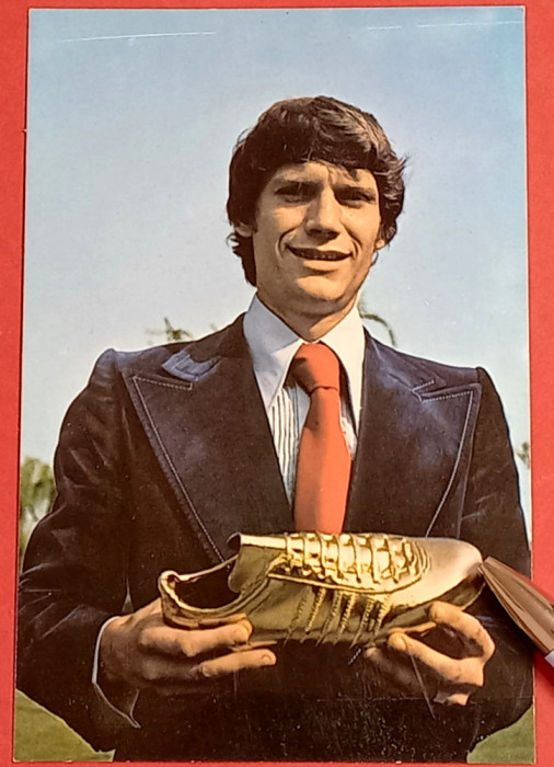 Foto (carte postala) fotbal - jucatorul DUDU GEORGESCU (DINAMO BUCURESTI)