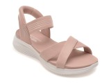 Cumpara ieftin Sandale SKECHERS roz, ULTRA FLEX 3.0, din material textil