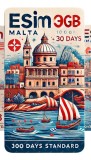 eSIM Malta, 100GB, 30 Days, Standard