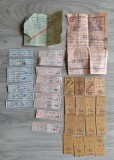Lot Colecție Bilete Vechi &ndash; CFR și Transport Urban OTL (Anii '80 - '90
