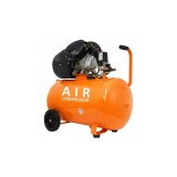 Compresor aer Notig 100l, 2 cilindrii, 8bari, 230V 440l/min