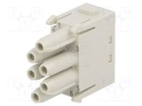 Conector HARTING Han-Modular&reg; HDC mamă 16A 830V 6 pini crimpat