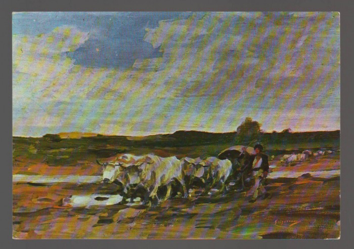 CPIB 19679 CARTE POSTALA - NICOLAE GRIGORESCU - PRIN MLASTINI