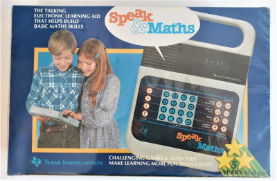 Jucarie veche electronica Speak &amp;amp; Math - limba engleza si matematica - anii 80 foto