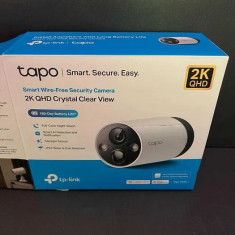 Camera de supraveghere IP exterior cu acumulatori TP-Link Tapo Wi-Fi 2K