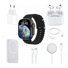 Set Ceas Smartwatch X8 Unique Combination, sport Bluetooth, Magnetic Battery