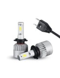 Set 2 leduri H7 COB Canbus, putere 72W, luminozitate 8000 Lm, 12V - 24V 4300k