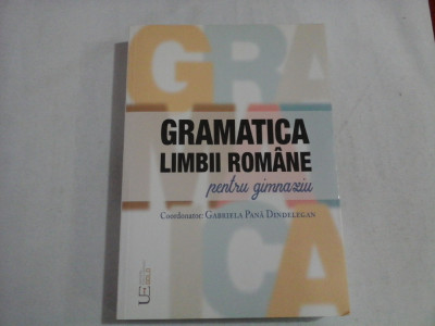 GRAMATICA LIMBII ROMANE PENTRU GIMNAZIU - GABRIELA PANA DINDELEGAN foto