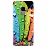 Husa silicon pentru Samsung S9, Colorful Daisy Petals