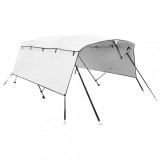 Cumpara ieftin Parasolar Bimini 4 arcuri, pereti laterali 243x(170-182)x137 cm