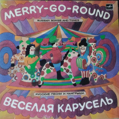 AMS - MERRY-GO-ROUND - RUSSIAN SONGS AND TUNES (DISC VINIL, LP)