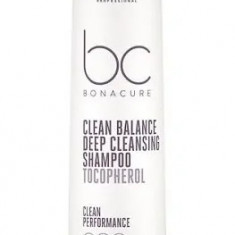 Sampon Profesional Micelar de Par pentru Curatare in Profunzime Schwarzkopf Professional, Bonacure Deep Cleansing, 250 ml