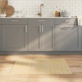 VidaXL Covor dreptunghiular, natural deschis, 70x100 cm, bambus
