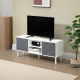 HOMCOM mobilier pentru televizoare, MDF, 110x29x46,5 cm
