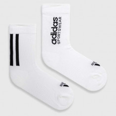 adidas șosete 2-pack culoarea alb IQ4149