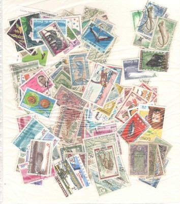 Congo.Lot peste 160 buc. timbre stampilate si nestampilate GL.6 foto