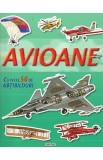 Cumpara ieftin Avioane cu peste 50 de abtibilduri