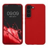 Husa Kwmobile pentru Samsung Galaxy S22, Silicon, Rosu, 56756.208