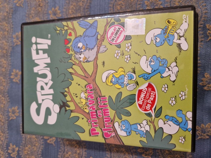 Dvd copii Primăvara cu Strumfii