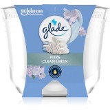 GLADE Pure Clean Linen lum&acirc;nare parfumată 204 g