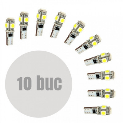 Set 10 Buc Led Pozitie Can Bus T10 CLD306 foto