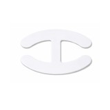 Clips bretele sutien tip H, alb, efect push up, fixare anti-alunecare, discret si reutilizabil