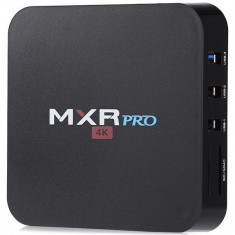 TV Box MXR Pro, 4K, HDR, Android 9, 4GB RAM, 32GB ROM, Rockchip RK3318, Quad Core, WiFi 5G+2G, Bluetooth 4.0 foto