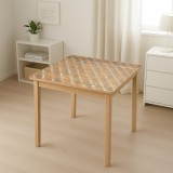 Rola folie protectie masa transparenta PVC siliconizat 0.8x20m, grosime 1.2mm, model trandafiri Breckner Germany