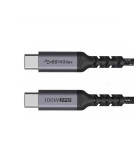 Cablu USB-C tata la USB-C tata 1m 100W 3.1 20V 5A 10Gbps, Oem