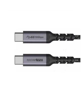 Cablu USB-C tata la USB-C tata 1m 100W 3.1 20V 5A 10Gbps foto
