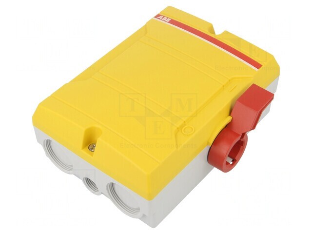 &Icirc;ntrerupător Separator de Siguranță 4 Poli 25A IP65 11kW