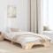 vidaXL Cadru de pat Lemn de pin masiv 75 x 190 cm Lemn masiv de pin