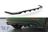 Spoiler Maxton Design potrivit pentru bara spate a Audi Q8 dupa 2023, lac negru Performance AutoTuning