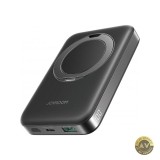 Baterie Externa Wireless Joyroom JR-PBM12 10000mAh 22.5W QC + PD + FQI 1 x QI - 1 x USB-A - 1 x USB-C Neagra