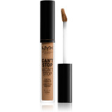 NYX Professional Makeup Can&#039;t Stop Won&#039;t Stop corector lichid culoare 12.7 Neutral Tan 3.5 ml