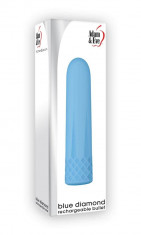 Glont Vibrator Blue Diamond, 9 cm foto