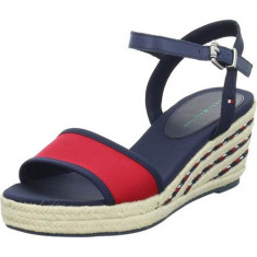 Sandale Femei Tommy Hilfiger Sporty Textile Mid FW0FW04773DB9 foto