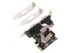 Card Extensie PCIe D-Sub 9pin x2 2Mbps SPC-22, Gembird