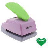 Perforator DACO Hobby Complex, Perforare 4.3x3 cm, Model Inima, Multicolor, Perforatoare Lucru Manual, Perforatoare Activitati Creative, Perforatoare