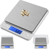 Cantar de bucatarie digital Ruhhy 500 g cu precizie 0,01 g